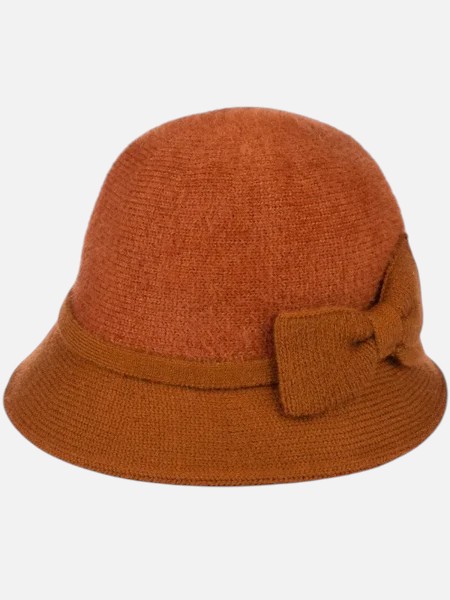 Moteriška katiliuko tipo skrybėlė su Lady Rose dekoracija