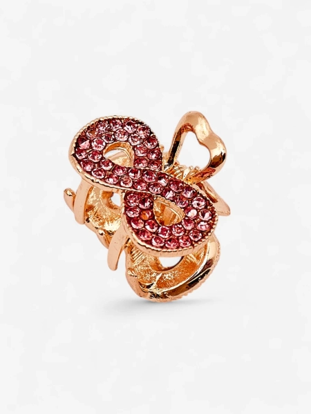 Royalfashion Spinka do włosów z cyrkoniami TwinkleGrip - Błysk i Styl!