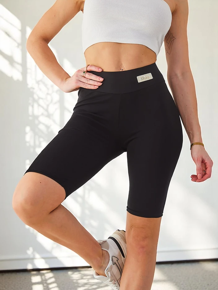 Royalfashion Moteriškos medvilninės dviračių legging'os