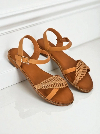 Royalfashion Женские сандалии на плоской подошве Willow Grace