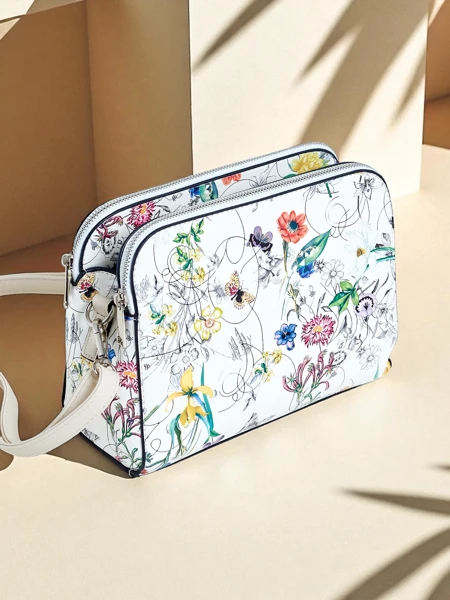 Royalfashion Maža moteriška rankinė iš ekologiškos odos Florentia