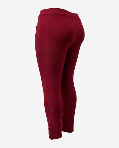 "Royalfashion" Moteriškos apšiltintos tregings kelnės PLUS SIZE