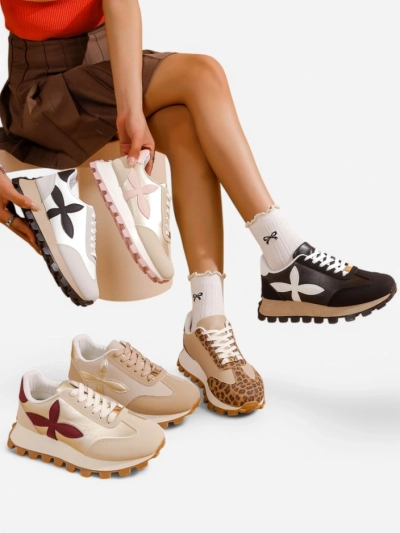 Royalfashion moterims skirti sportiniai kedai ant storesnio pado Aloqa