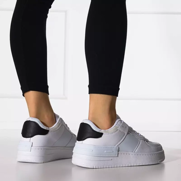 OUTLET White - juodi Espryn moteriški sportiniai bateliai - Avalynė