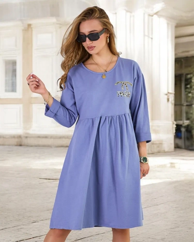 Женское платье из ткани Royalfashion