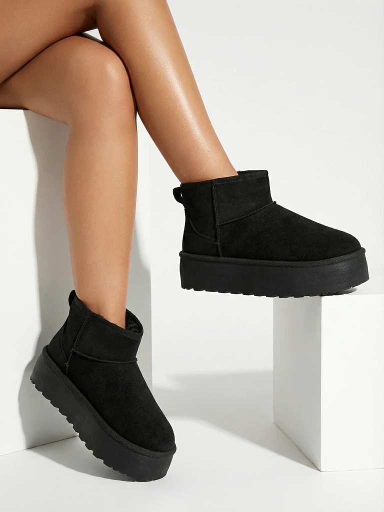 Moteriški aulinukai „Luna“ juodi odiniai elegantiški rudeniui