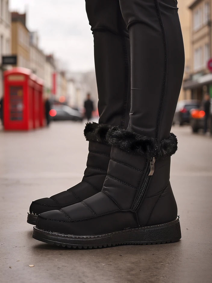 Royalfashion Женские зимние ботинки Fiego Snow