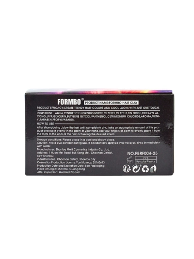 Formbo Aurora Rosso – czerwona glinka do włosów