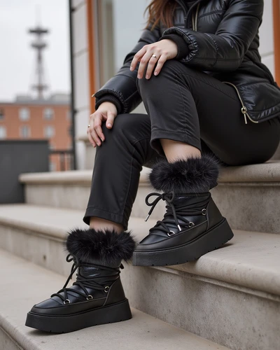 Royalfashion Moteriški žiemos batai Melioz