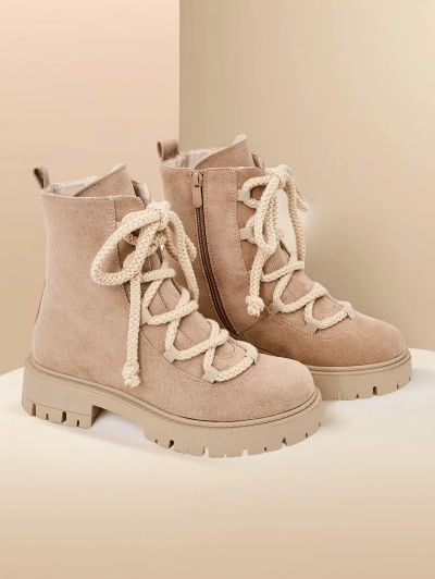 Женские ботинки на шнуровке от Royalfashion Vemioz