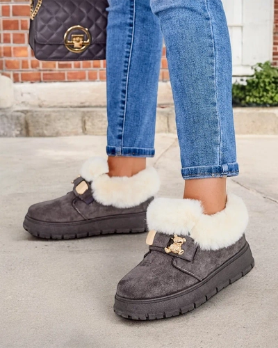 Royalfashion Женские короткие сапоги a'la snow boots Dobis