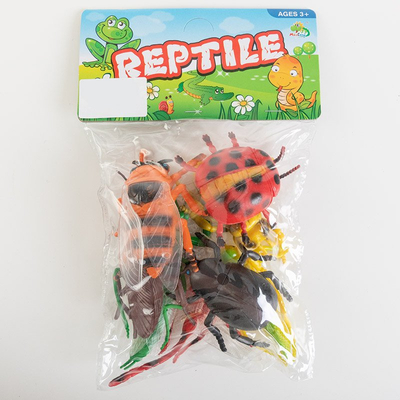 Детский набор резиновых насекомых 8 шт.