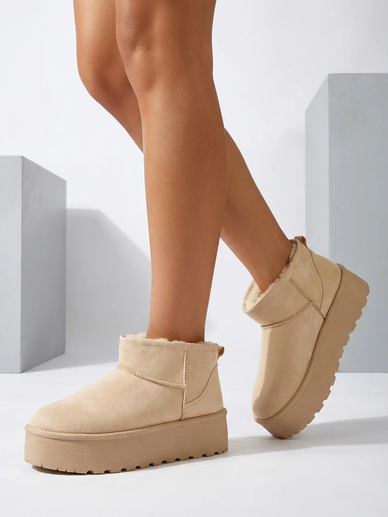 Royalfashion Женские сапоги на платформе a'la snow boots Dagodo