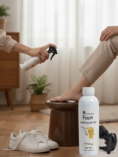 Moteriškas pėdų šveitiklis purškiklis Luxelux 200ml