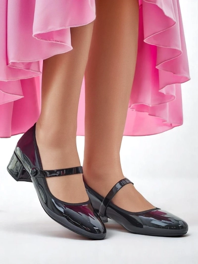 Royalfashion Women's Low Heel Pumps Omagga