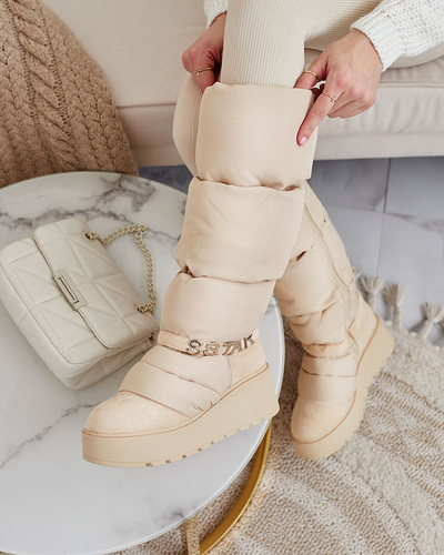 Royalfashion Женские сапоги a'la snow boots Dertrata