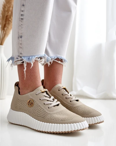 Royalfashion moteriški sportiniai perforuoti bateliai Tobin