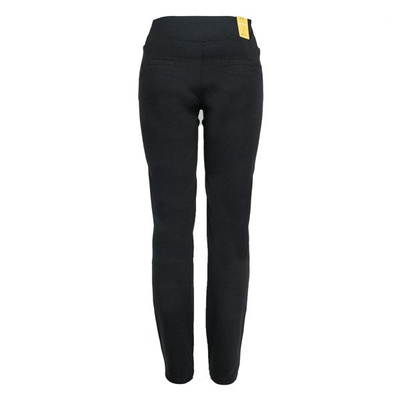 Czarne legginsy damskie PLUS SIZE - Spodnie