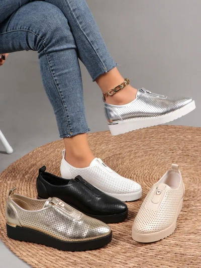 Royalfashion moteriški šlepetės Aeratiniai Batai Goffies