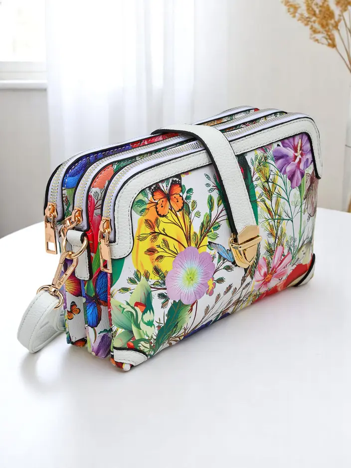 Royalfashion Kwiatowa маленькая женская сумка из искусственной кожи