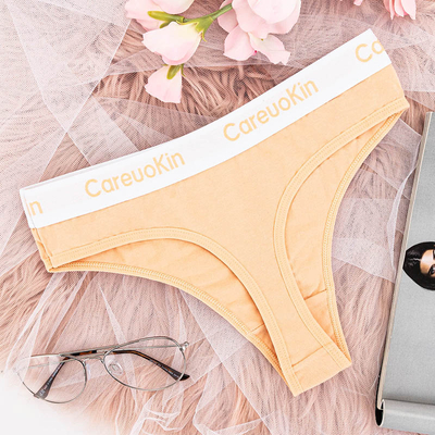 Moteriškos smėlio spalvos nėriniuotos juostos - Apatiniai