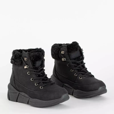 OUTLET Moteriški juodi sniego batai iš Molisano - Avalynė