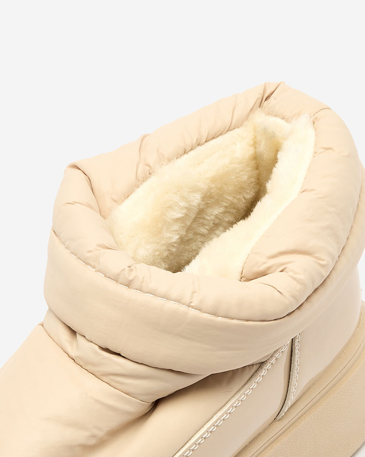 "Royalfashion" Smėlio spalvos moteriški sniego batai "Ademra"