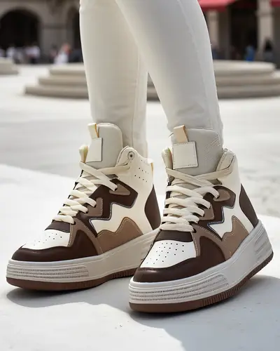 Royalfashion Высокие женские спортивные кроссовки Quiedy