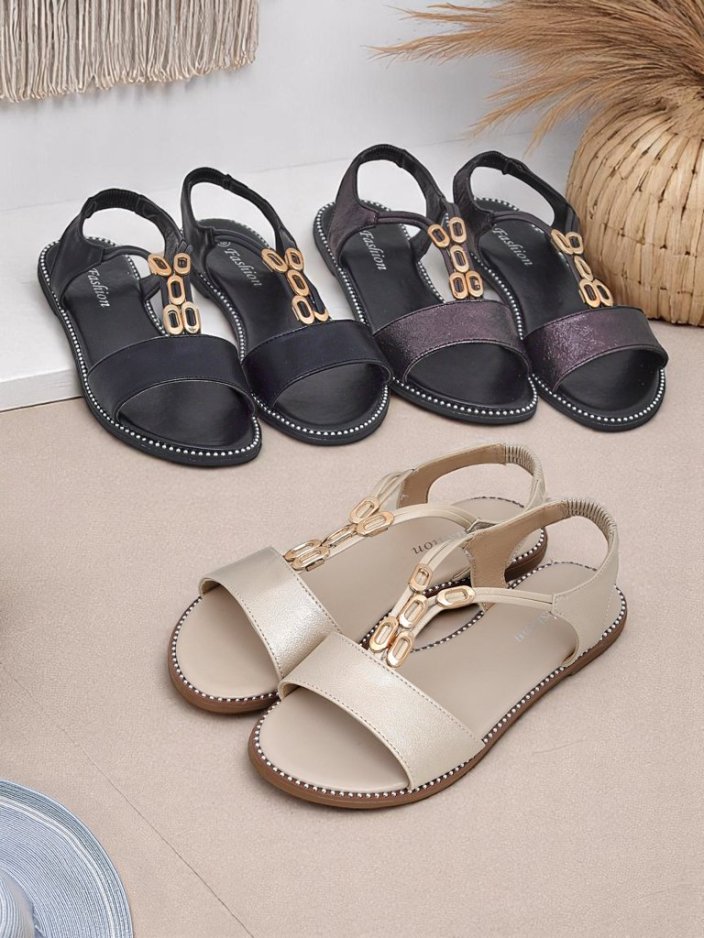 Royalfashion Женские сандалии с декоративными ремешками Siena Glow