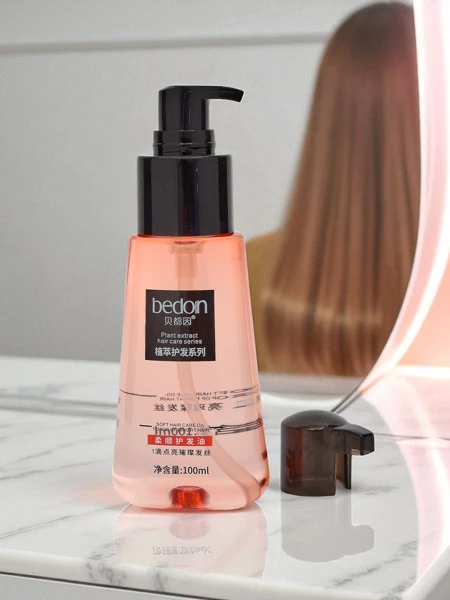 Натуральное масло для ухода за волосами с растительными экстрактами