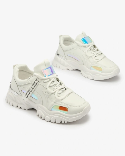 Белые женские кроссовки Holys