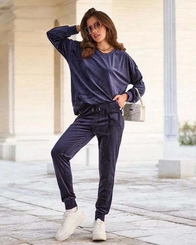 Royalfashion Женский комплект а'ля велюр