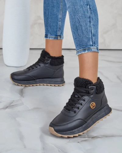"Royalfashion" moteriški sportiniai bateliai "Frozit Faux Fur Warmed Sneakers"