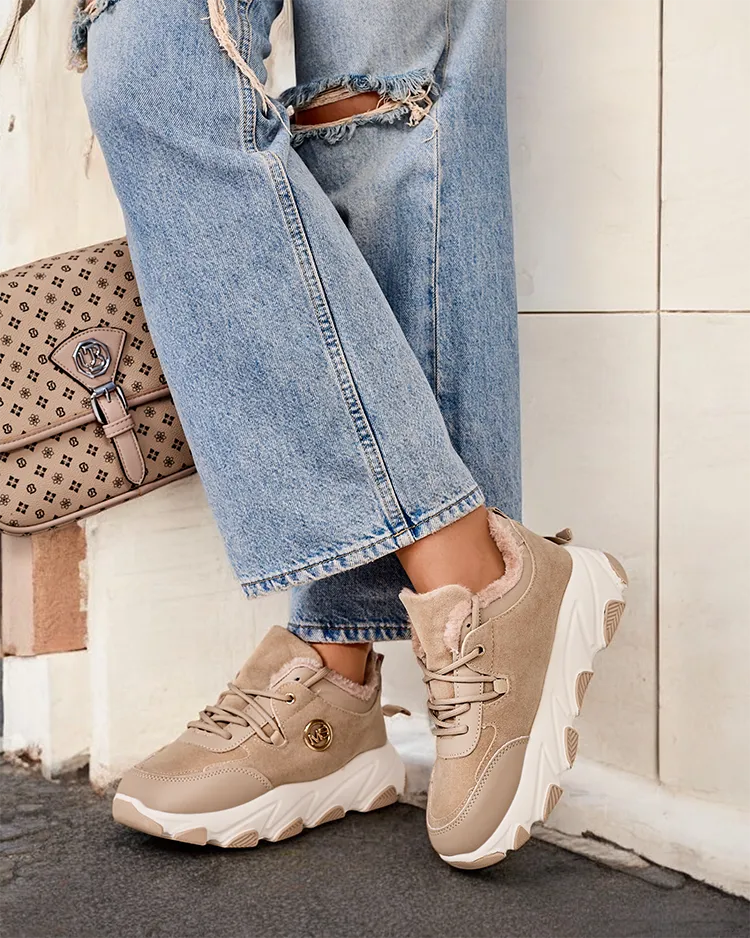 Royalfashion Женские утепленные кроссовки Aronni