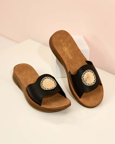 Royalfashion Женские шлепанцы на плоской подошве Foz