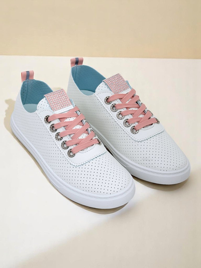 Royalfashion moteriški ekologiškos odos sportbačiai PureWalk