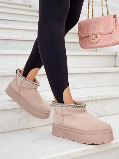 Royalfashion Женские короткие сапоги a'la snow boots Xoalla