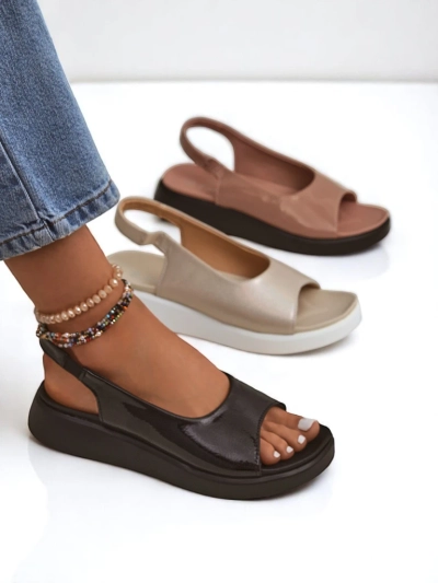 Royalfashion Damskie sandały na grubszej podeszwie Luna Shines