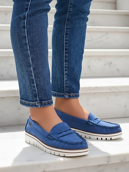 Royalfashion moterški ekokožos mokasīni Bellisse