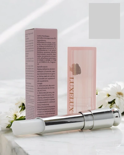 Luxelux matinis drėkinamasis lūpų dažas spalvą keičiantis 01 4g