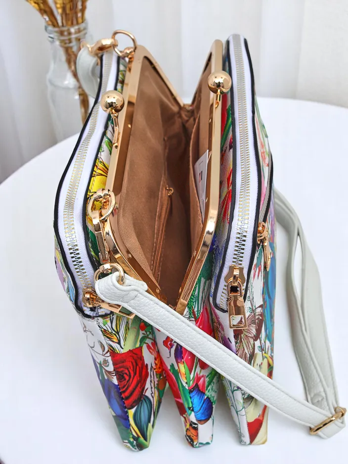 Royalfashion Floral небольшая женская сумка из экокожи