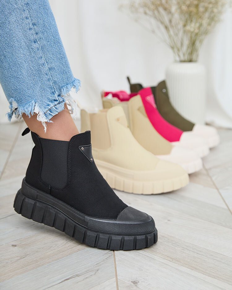 Royalfashion Juodi moteriški aukštakulniai Nexeri