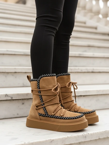 Royalfashion Moteriški auliniai sniego batai Siozi