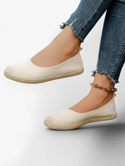 Royalfashion Moteriški ekologiški zomšos espadrilės Aroles