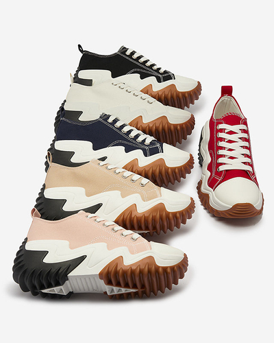 Спортивная обувь a'la кроссовки светло-розового цвета Ascota- Footwear