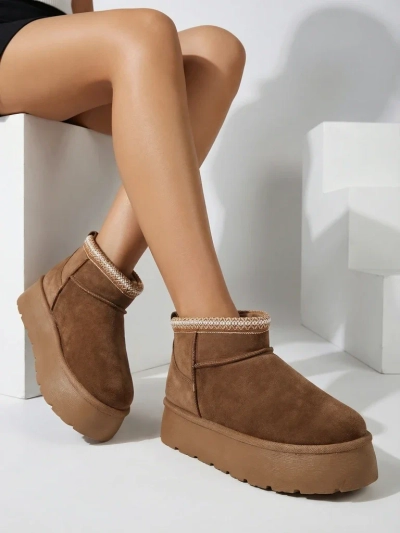 Royalfashion Женские короткие сапоги a'la snow boots Xoalla