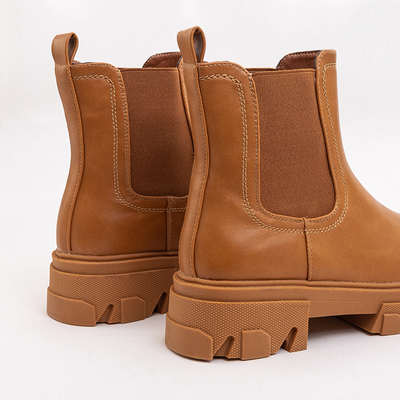 Коричневые женские ботинки Esta