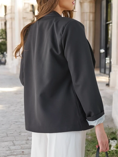 Royalfashion Moteriškas sakas be užsegimo Elegantes