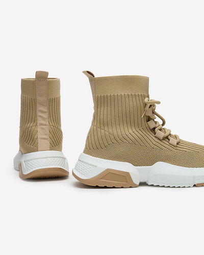 Royalfashion Женские высокие спортивные туфли-слипы Vetkirra