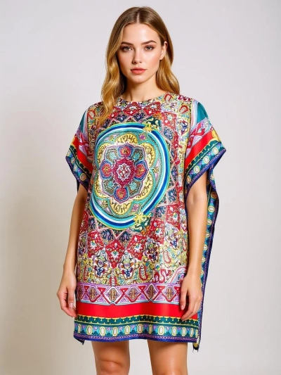 Pareo Ariadne – цветное платье до колен Royalfashion из полиэстера